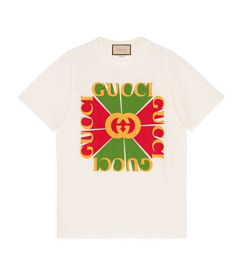 white vintage gucci t shirt|real vintage Gucci t shirt.